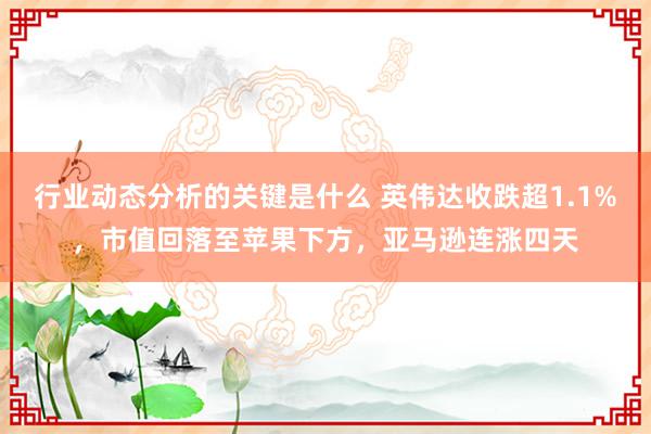 行业动态分析的关键是什么 英伟达收跌超1.1%，市值回落至苹果下方，亚马逊连涨四天