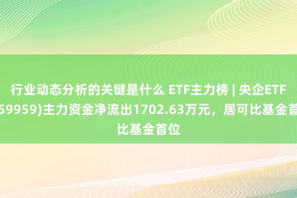 行业动态分析的关键是什么 ETF主力榜 | 央企ETF(159959)主力资金净流出1702.63万元，居可比基金首位