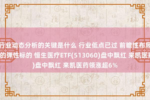 行业动态分析的关键是什么 行业低点已过 前瞻性布局复苏配景下的弹性标的 恒生医疗ETF(513060)盘中飘红 来凯医药领涨超6%