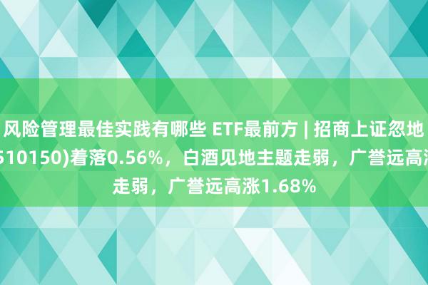 风险管理最佳实践有哪些 ETF最前方 | 招商上证忽地80ETF(510150)着落0.56%，白酒见地主题走弱，广誉远高涨1.68%