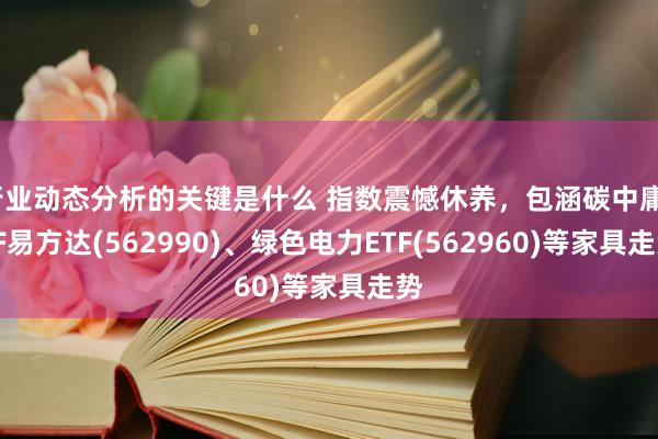 行业动态分析的关键是什么 指数震憾休养，包涵碳中庸ETF易方达(562990)、绿色电力ETF(562960)等家具走势